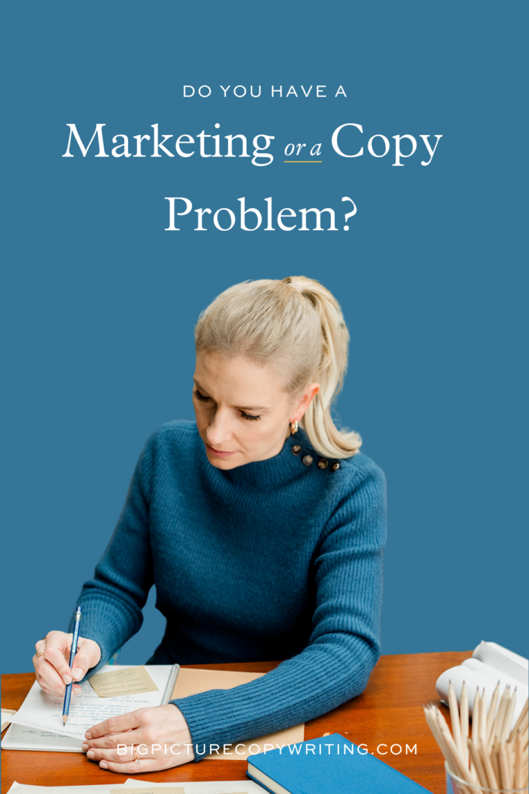 Do You Have A Copy Problem Or A Marketing Problem? (Or Both?) - Big ...